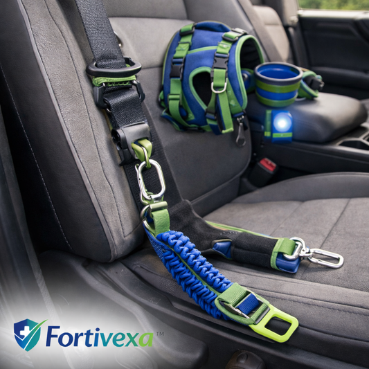 Pet Travel Seatbelt & Harness Set